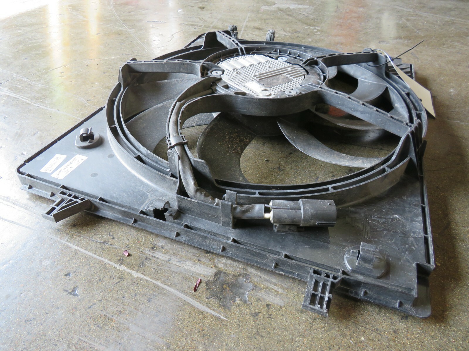 Maserati Quattroporte, Ghibli, Radiator Cooling Fan Motor, Used, P/N 670102597
