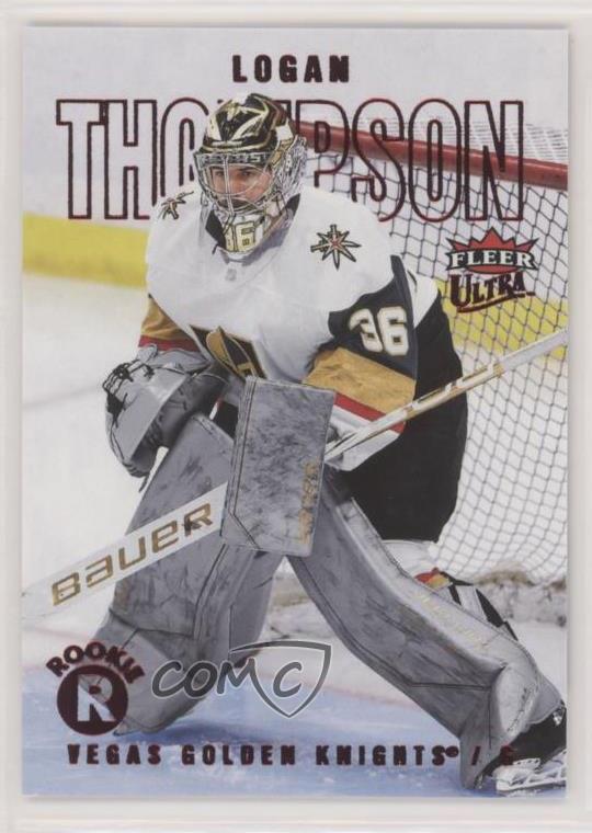 2021 Upper Deck Fleer Ultra Rookies Red Foil /91 Logan Thompson #231 Rookie RC