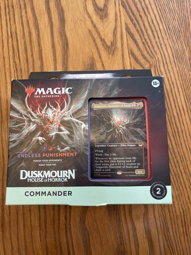 MTG Endless Punishment Duskmourn Deck | Magic: The Gathering Precon Sealed
