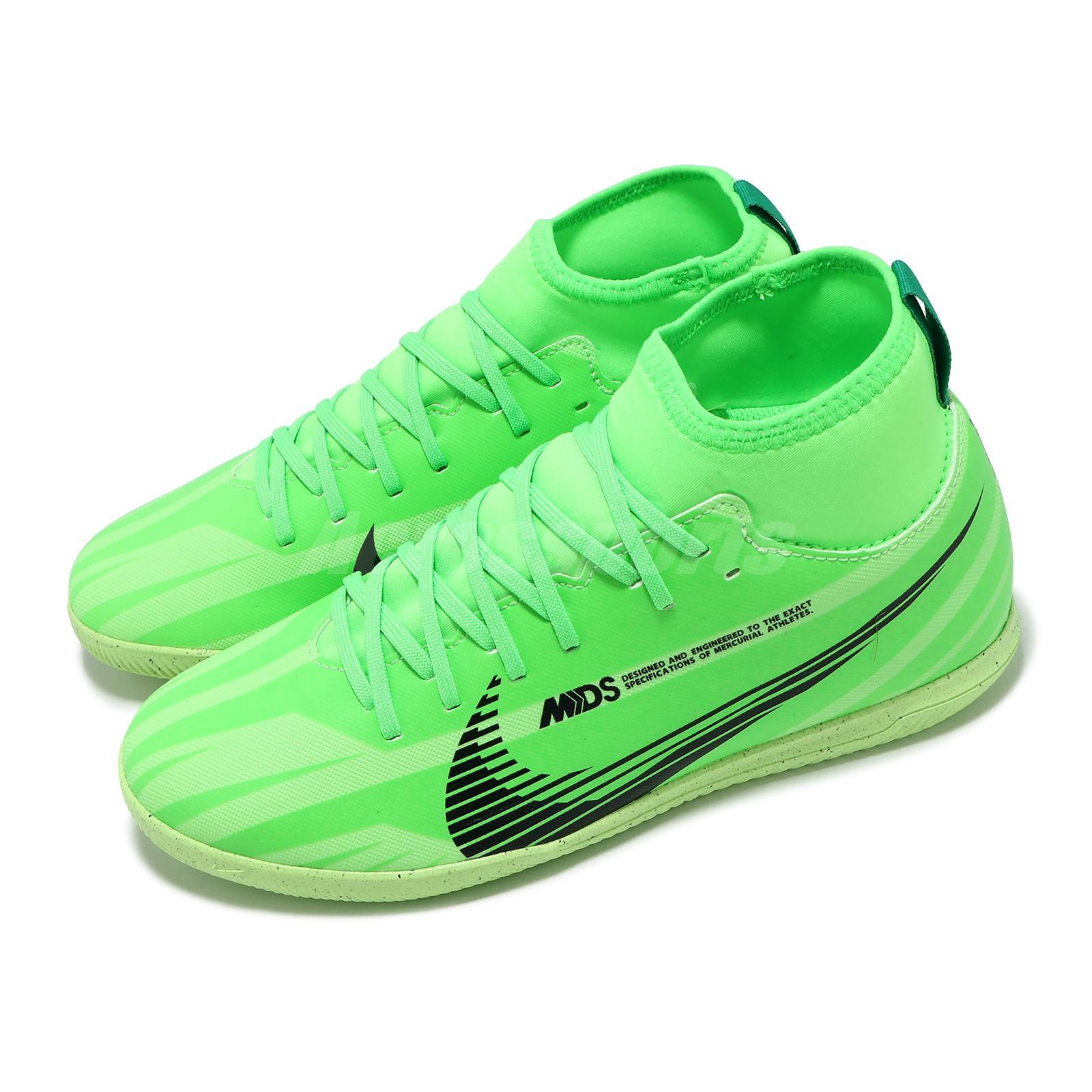 Футбольный клуб Nike Jr. Superfly 9 Club MDS IC GS Green Strike для детей и юношества FV0399-300