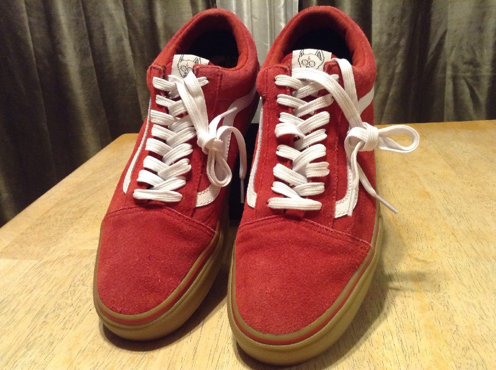 golf wang vans red