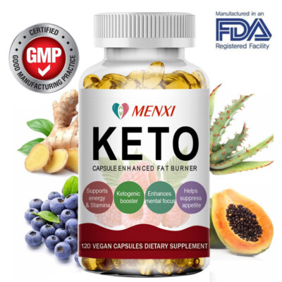 Keto Abnehmen Kapseln 2000mg Apfelessig ACV Weight Loss 60/120 Kapseln MENXI