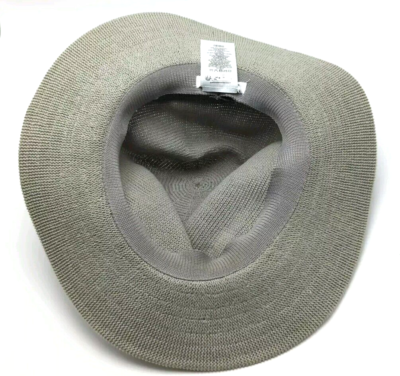 ANTHROPOLOGIE Sun Hat Gray Wide Brim Women's Size S/M | eBay