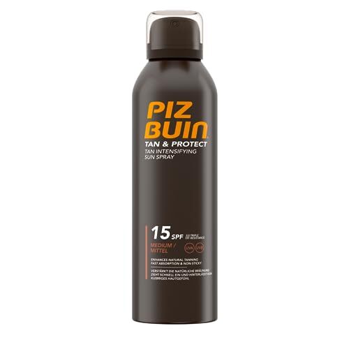 Piz Buin Tan and Protect Intensifying Sun Spray SPF 15, 150ml