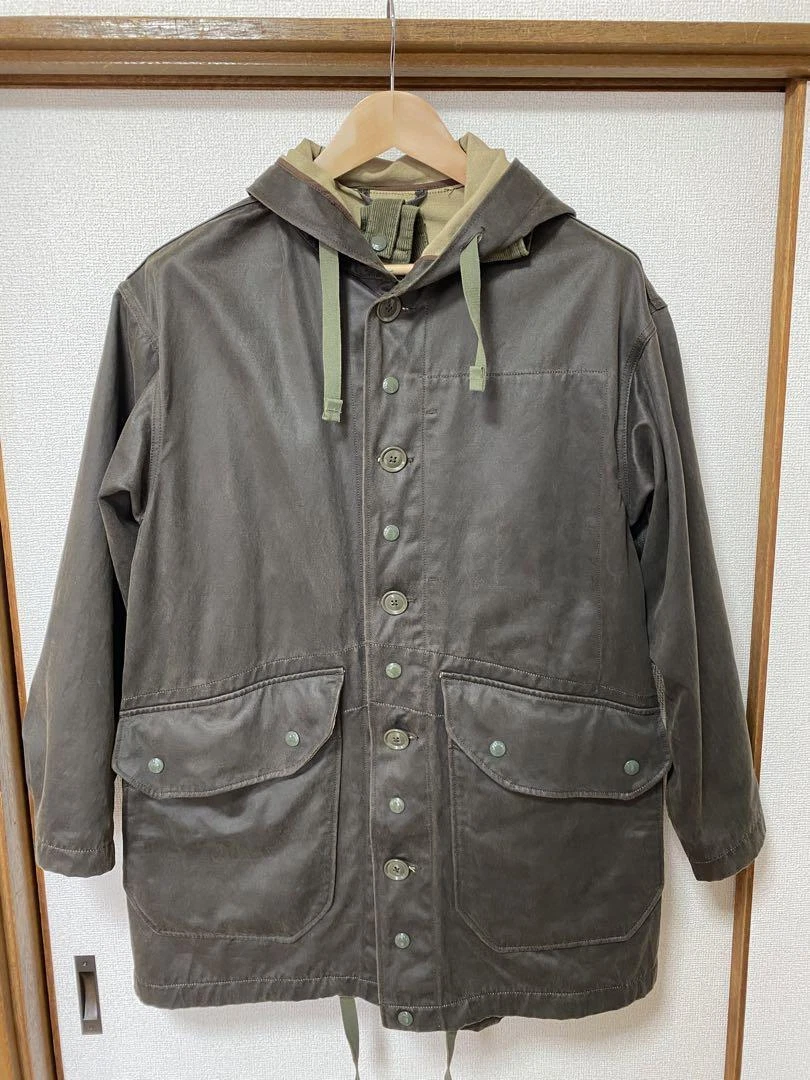 Engineered Garments Madison Parka Olive Size XS Used From Japan | eBay