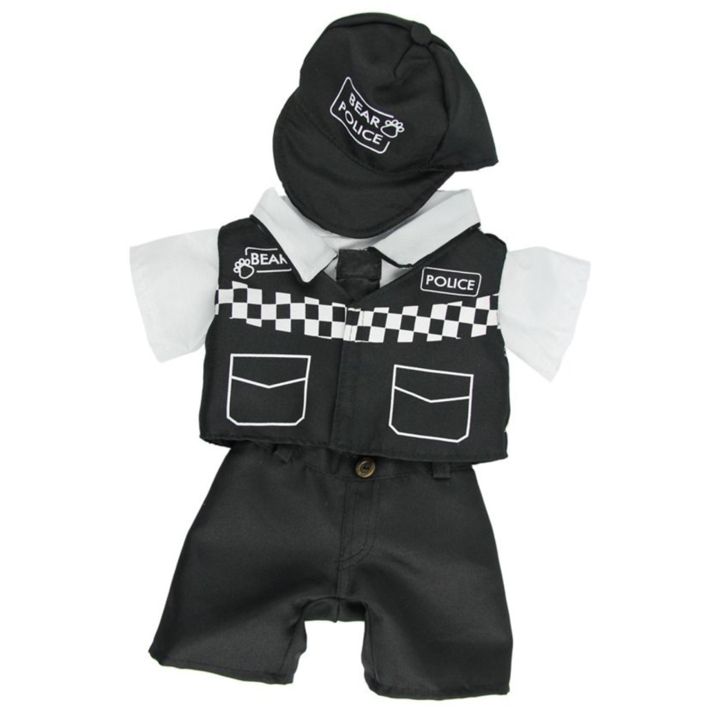 TEDDY BEAR CLOTHES - Police UK Outfit 16""/40cm  BUILD A TEDDY BEAR