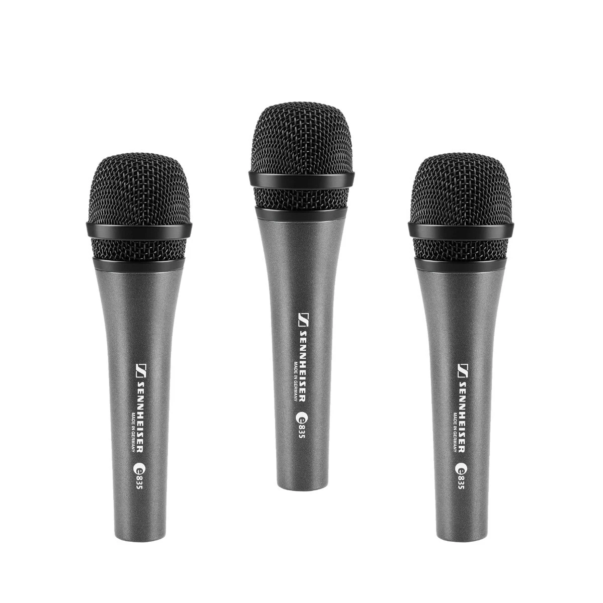 Sennheiser e 835 Dynamic Vocal Microphone 3 Pack CABLE KIT eBay