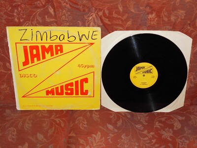 The Traditionals Zimbabwe / Jessy Jah Jah Turn Them Back 12'' 1st UK Jama JADC003