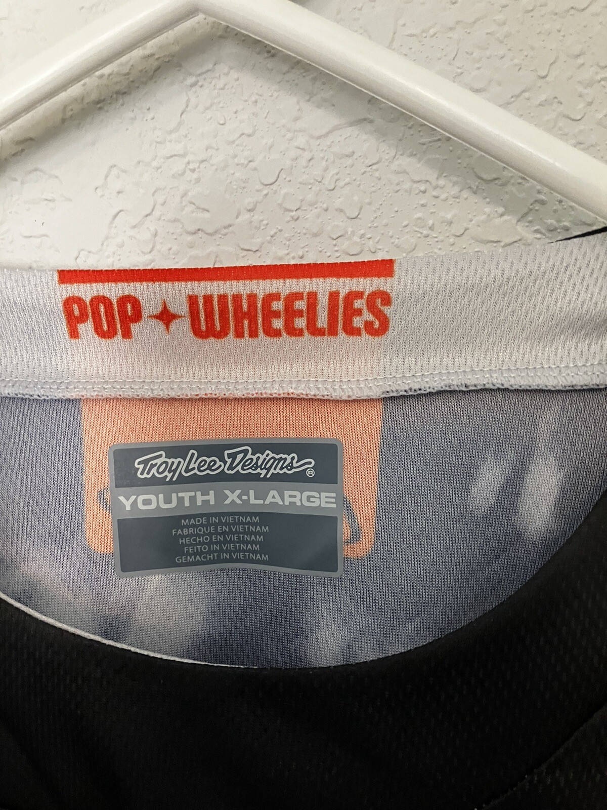 New! Troy Lee Designs GP Air Astro MX Jersey Gray/Orange Youth XL CLOSEOUT!