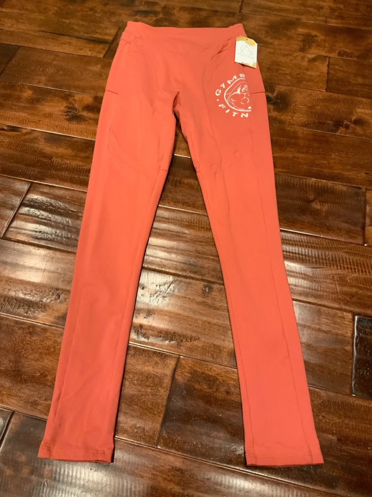 gymshark moroccan legacy fitness logo athletic leggings