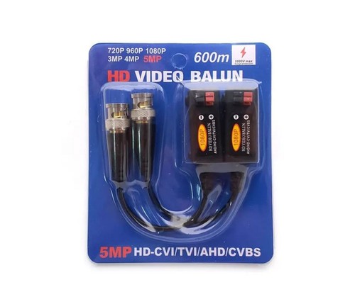 4 Pairs 5Mp 1080p 720p HD Video Balun CCTV UTP BNC to RJ45 Cat5 Cat6 - Picture 7 of 8