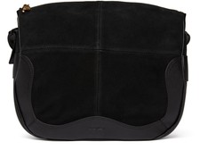 See By Chloe Hb Hana Sbc Women Hobo Style Leather Suede Shoulder Bag Black Os