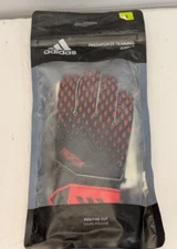 Adidas Predator20 Training Junior Soft Grip Gloves Black/Actred Size 3 FH7294