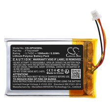 Batterie 1500mAh type FT823456P Pour LucidSound LS35X,  Asus ROG Strix Go 2.4