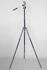 59" Height Gitzo Gilux Tatalux Brevete S.G.D.G Tripod w/ R.N #2 Head France
