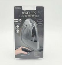 BYTECH WIRELESS ERGONOMIC MOUSE BLACK THE ART OF TECHOLOGY MORE NATURAL WRIST