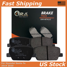 Rear disc Brake Pads for 2019 2020 Hyundai SANTA FE 2.0L 2.4L SE SEL Limited