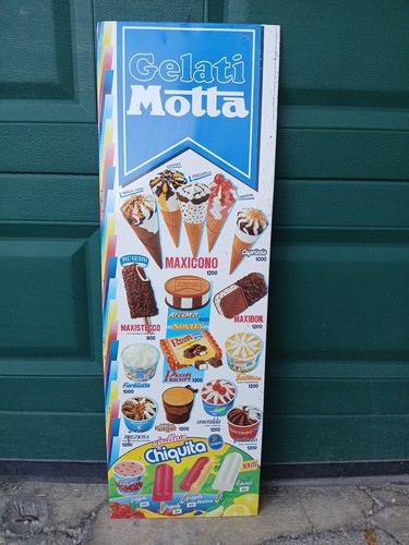 👉MOTTA EISSCHILD 🇮🇹 ☆70er Jahre BLECHPREIS LIT. IN LIRE 🔝SCA (TO)