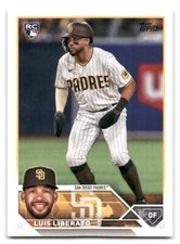 Luis Liberato 2023 Topps Baseball #659 San Diego Padres Rookie RC