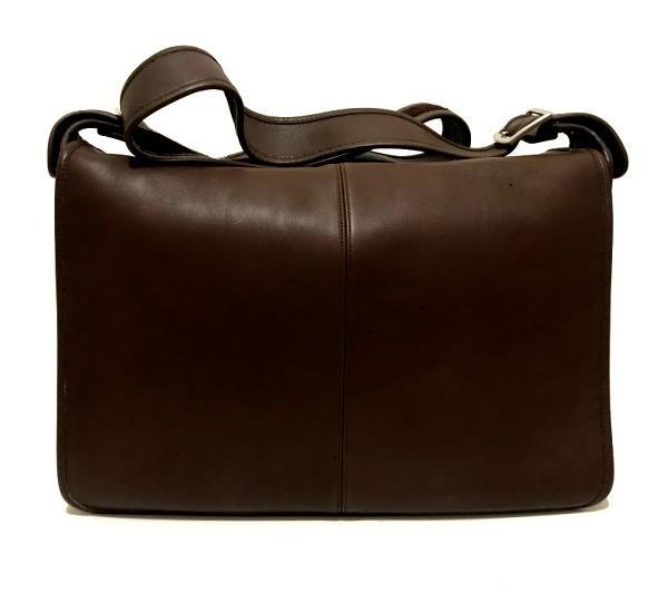 Coach Vintage Mahogany Leather Legacy Mail Briefcase Messenger Bag 