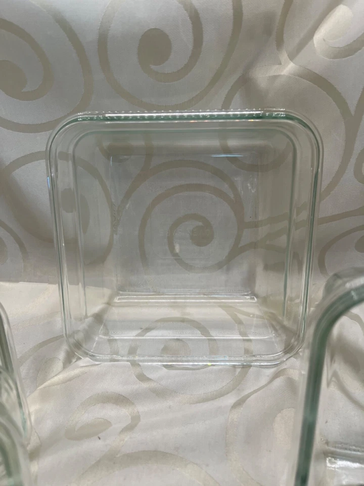 Glasslock Oven Safe food storage no lids, 6 pieces square - Image 3 of 4