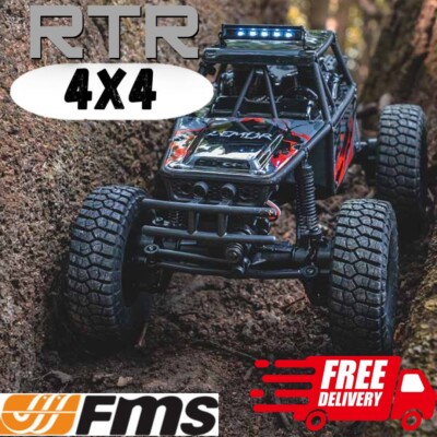 FMS LEMUR FCX24 1/24スケール 4WD RTR 赤 Amazon.com: FMS RC Crawler 1/24 Lemur FCX24 4 Wheel Drive RC