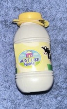 Vtg Pretend Play Mini Just Like Home Milk Plastic Toy