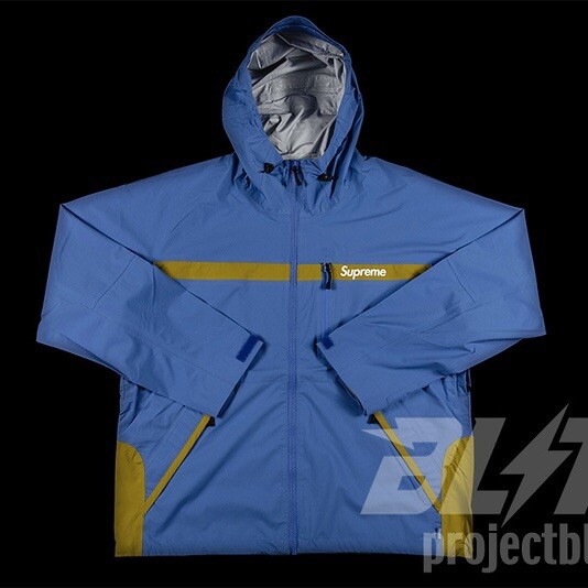 SS17 SUPREME TAPED SEAM JACKET LIGHT BLUE SIZE M MEDIUM 2017 | eBay