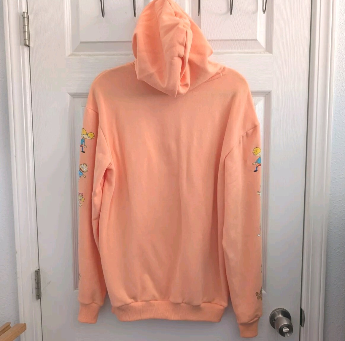 Nickelodeon 90s Cartoon Characters Long Sleeve Pullover Hoodie Sweatshirt Medium image 2