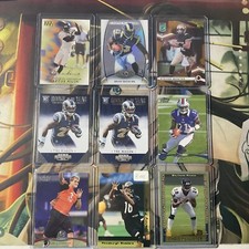 FOOTBALL MIX CARDS LOT 9 CARDS ALL RC lot-all RC PLEASE SEE PIC NOME