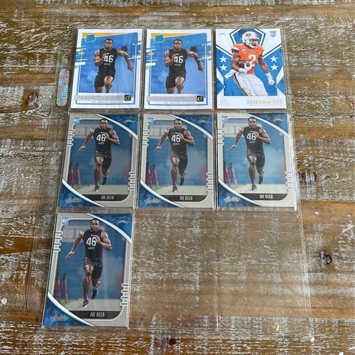 JOE REED PANINI ROOKIE CARDS - LOS ANGELES CHARGERS | eBay