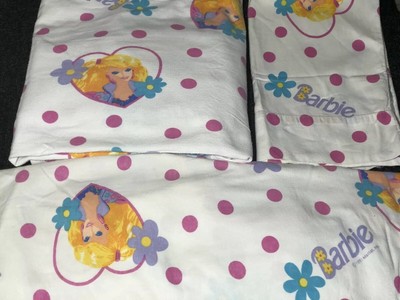 barbie twin bedding