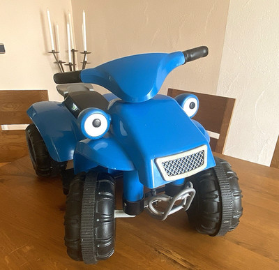 Bob der Baumeister Elektro Quad Kinderauto 6V - Neuer Akku & Ladegerät Rarität