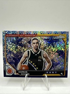 2025 Topps Chrome Mcdonald's All-American McFlurry Refractor Darius Adams #40!