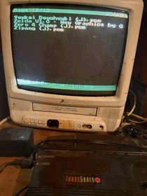 NEC TURBOGRAFX-16 Console Bundle w/ Turbo Everdrive 2 Controllers Hookups Works