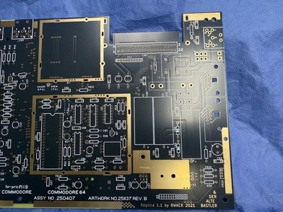 Commodore C64 Motherboard Replica 250407 | eBay