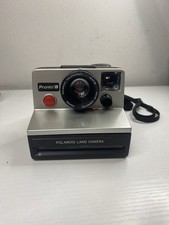 Vintage Polaroid Pronto B Instant Film Land Camera Made USA Silver Tested