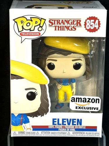 Funko Pop! Stranger Things - Eleven - Amazon (Exclusive) Yellow Outfit #854