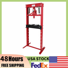 Hydraulic 12ton H-frame Garage Floor Adjustable Shop Press Wpress Platestool