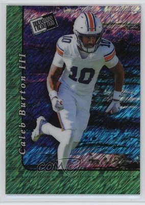 2024 Leaf Metal Collective Green Shimmer /7 Caleb Burton III #20B-48 03lu