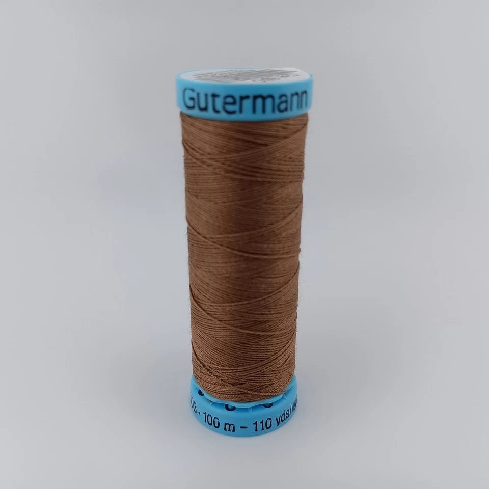 Gutermann 100% Silk Thread - Col. 180 Tan Brown - 110yds - Image 3 of 3