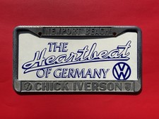 Chick Iverson VW Newport Beach CA License Pla...