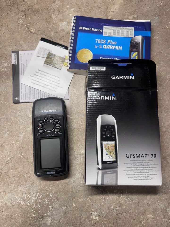 Garmin GPSMAP 78 Handheld GPS Portable Untested For Parts - Image 2 of 4