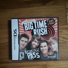 GameMill Big Time Rush: Backstage Pass Nintendo DS CIB Manual E 2012 NTSC-U/C