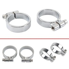 Exhaust Port Clamps Fit For Harley XL Ironhead Sportster 1000 Model 1957-1985