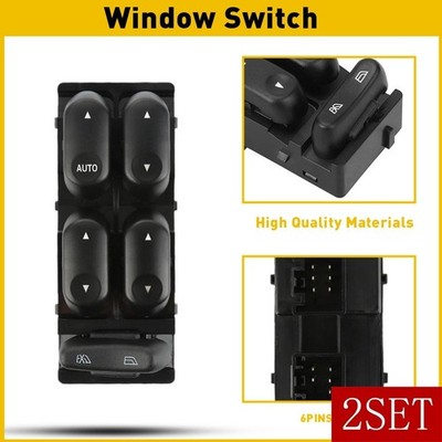 Left Driver Side Power Window Master Control Switch For 02 03 Ford Explorer 2SET