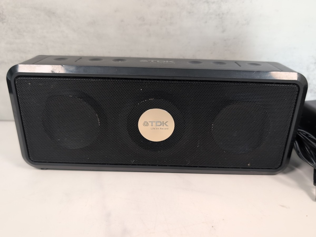 TDK Life on Record Trek Max A33 Black Wireless Bluetooth