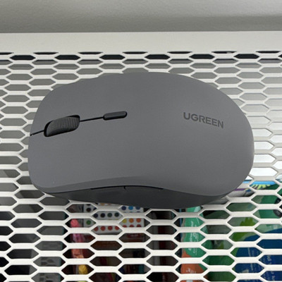 UGREEN Wireless Standard Mouse Optical Tracking Scroll Wheel Gray