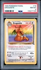 1999 POKEMON FOSSIL #19 DRAGONITE PSA 8