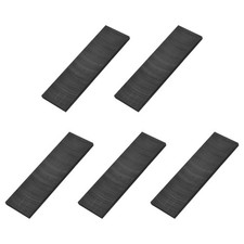 Rectangle Graphite Block Disk Ingot Graphite Electrode Plate 100x30x4mm, 5pcs